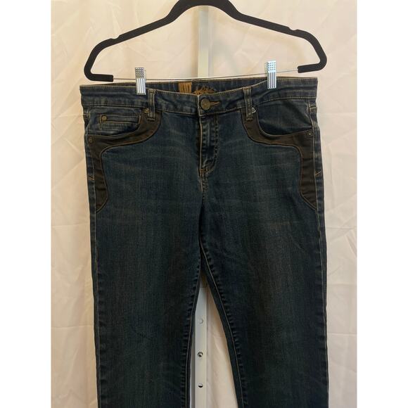 Kut From The Cloth Jeans - Womens Size 12 - Blue - Picture 2 of 7